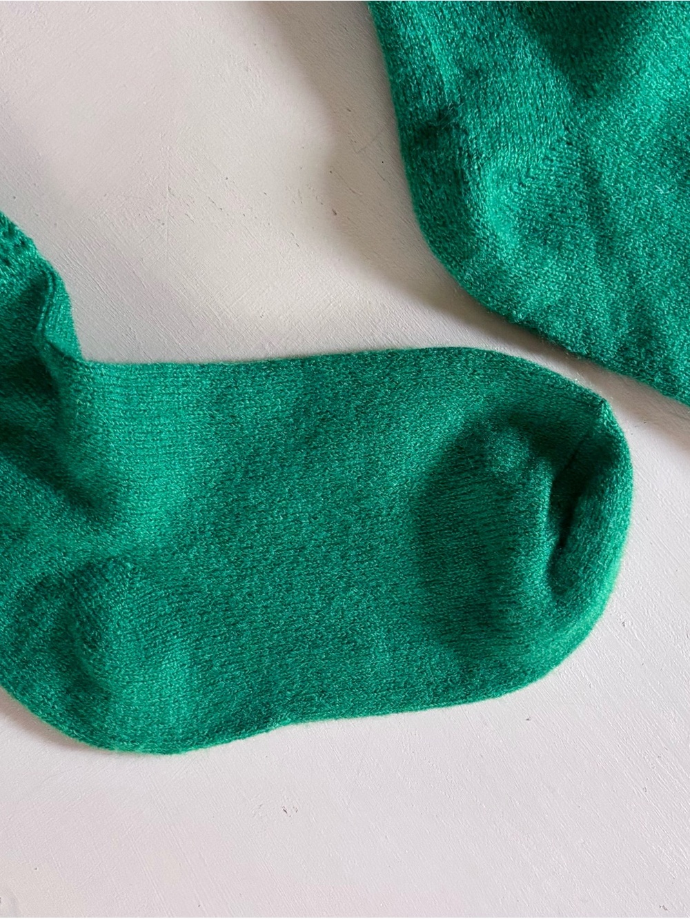 1980s Retro Revival Thigh High Boot Socks Rib Knit Footed Leg Warmers - Picture 6 of 6